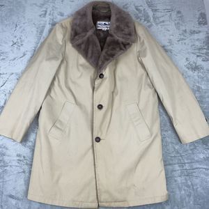 VTG WHALING Manufacturing Co FAUX FUR LINED‎ COLLAR MEN'S WINTER 44 REG